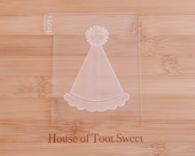 Load image into Gallery viewer, Party Hat with Pompom Embosser & Cookie Cutter - Made in the UK with Love from House of Toot Sweet - Just £6! Shop now at House of Toot Sweet