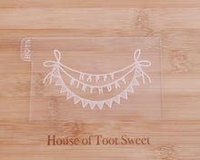 Load image into Gallery viewer, Happy Birthday Bunting Embosser & Cookie Cutter - Made in the UK with Love from House of Toot Sweet - Just £6! Shop now at House of Toot Sweet