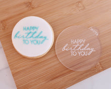 Load image into Gallery viewer, Happy Birthday To You Cookie Embosser - Made in the UK with Love from House of Toot Sweet - Just £6! Shop now at House of Toot Sweet