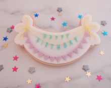 Load image into Gallery viewer, Happy Birthday Bunting Embosser & Cookie Cutter - Made in the UK with Love from House of Toot Sweet - Just £6! Shop now at House of Toot Sweet