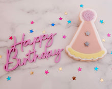 Load image into Gallery viewer, Party Hat with Pompom Embosser & Cookie Cutter - Made in the UK with Love from House of Toot Sweet - Just £6! Shop now at House of Toot Sweet