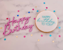 Load image into Gallery viewer, Happy Birthday To You Cookie Embosser - Made in the UK with Love from House of Toot Sweet - Just £6! Shop now at House of Toot Sweet