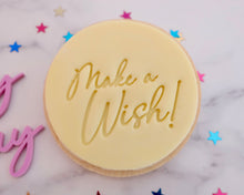 Load image into Gallery viewer, Make a Wish Fondant Stamp - Made in the UK with Love from House of Toot Sweet - Just £5! Shop now at House of Toot Sweet