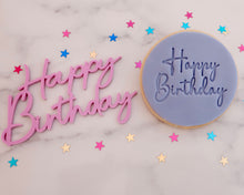 Load image into Gallery viewer, Happy Birthday Fondant Stamp - Made in the UK with Love from House of Toot Sweet - Just £5! Shop now at House of Toot Sweet