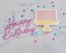 Load image into Gallery viewer, Single Tier Cake Fondant Embosser & Cookie Cutter - Made in the UK with Love from House of Toot Sweet - Just £5! Shop now at House of Toot Sweet