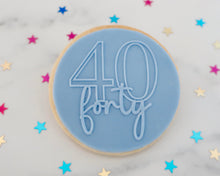 Load image into Gallery viewer, Double Numbers Fondant Cookie Embosser - Made in the UK with Love from House of Toot Sweet - Just £6.50! Shop now at House of Toot Sweet