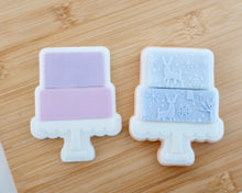 Load image into Gallery viewer, Two Tier Cake Fondant Embosser & Cookie Cutter - Made in the UK with Love from House of Toot Sweet - Just £5! Shop now at House of Toot Sweet