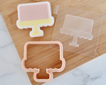 Load image into Gallery viewer, Single Tier Cake Fondant Embosser & Cookie Cutter - Made in the UK with Love from House of Toot Sweet - Just £5! Shop now at House of Toot Sweet