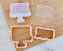 Load image into Gallery viewer, Single Tier Cake Fondant Embosser & Cookie Cutter - Made in the UK with Love from House of Toot Sweet - Just £5! Shop now at House of Toot Sweet