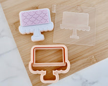 Load image into Gallery viewer, Single Tier Cake Fondant Embosser & Cookie Cutter - Made in the UK with Love from House of Toot Sweet - Just £5! Shop now at House of Toot Sweet