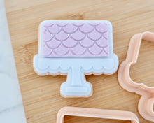 Load image into Gallery viewer, Single Tier Cake Fondant Embosser & Cookie Cutter - Made in the UK with Love from House of Toot Sweet - Just £5! Shop now at House of Toot Sweet