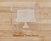 Load image into Gallery viewer, Single Tier Cake Fondant Embosser & Cookie Cutter - Made in the UK with Love from House of Toot Sweet - Just £5! Shop now at House of Toot Sweet