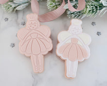 Load image into Gallery viewer, Sugar Plum Fairy Cookie Cutter & Embosser - Made in the UK with Love from House of Toot Sweet - Just £6.50! Shop now at House of Toot Sweet