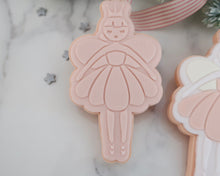 Load image into Gallery viewer, Sugar Plum Fairy Cookie Cutter & Embosser - Made in the UK with Love from House of Toot Sweet - Just £6.50! Shop now at House of Toot Sweet