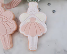 Load image into Gallery viewer, Sugar Plum Fairy Cookie Cutter & Embosser - Made in the UK with Love from House of Toot Sweet - Just £5.50! Shop now at House of Toot Sweet