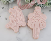 Load image into Gallery viewer, Sugar Plum Fairy Cookie Cutter & Embosser - Made in the UK with Love from House of Toot Sweet - Just £6.50! Shop now at House of Toot Sweet