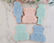 Load image into Gallery viewer, Nutcracker Face Cookie Cutter & Embosser - Made in the UK with Love from House of Toot Sweet - Just £6! Shop now at House of Toot Sweet