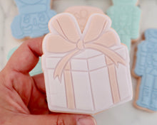 Load image into Gallery viewer, Large Present Cookie Cutter & Embosser - Made in the UK with Love from House of Toot Sweet - Just £6.50! Shop now at House of Toot Sweet