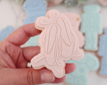 Load image into Gallery viewer, Ballet Pumps Cookie Cutter & Embosser - Made in the UK with Love from House of Toot Sweet - Just £5.50! Shop now at House of Toot Sweet