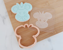 Load image into Gallery viewer, Mouse King Face Cookie Cutter & Embosser - Made in the UK with Love from House of Toot Sweet - Just £6! Shop now at House of Toot Sweet