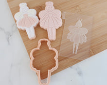 Load image into Gallery viewer, Sugar Plum Fairy Cookie Cutter & Embosser - Made in the UK with Love from House of Toot Sweet - Just £6.50! Shop now at House of Toot Sweet