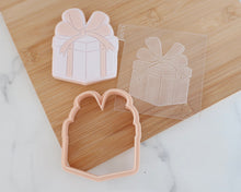 Load image into Gallery viewer, Large Present Cookie Cutter & Embosser - Made in the UK with Love from House of Toot Sweet - Just £6.50! Shop now at House of Toot Sweet