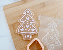 Load image into Gallery viewer, Gingerbread Christmas Tree Cookie Cutter/ Embosser - Made in the UK with Love from House of Toot Sweet - Just £6.50! Shop now at House of Toot Sweet
