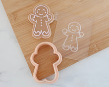Load image into Gallery viewer, Gingerbread Kids Cookie Cutter/ Embosser - Made in the UK with Love from House of Toot Sweet - Just £6! Shop now at House of Toot Sweet