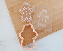 Load image into Gallery viewer, Gingerbread Kids Cookie Cutter/ Embosser - Made in the UK with Love from House of Toot Sweet - Just £6! Shop now at House of Toot Sweet
