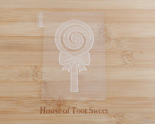 Load image into Gallery viewer, Peppermint Candy Lollipop Cookie Cutter & Embosser - Made in the UK with Love from House of Toot Sweet - Just £6.50! Shop now at House of Toot Sweet