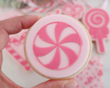 Load image into Gallery viewer, Peppermint Candy Swirls Fondant Embosser - Made in the UK with Love from House of Toot Sweet - Just £6! Shop now at House of Toot Sweet