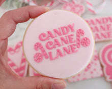 Load image into Gallery viewer, Candy Cane Lane Fondant Embosser - Made in the UK with Love from House of Toot Sweet - Just £6! Shop now at House of Toot Sweet