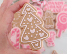 Load image into Gallery viewer, Gingerbread Christmas Tree Cookie Cutter/ Embosser - Made in the UK with Love from House of Toot Sweet - Just £6.50! Shop now at House of Toot Sweet