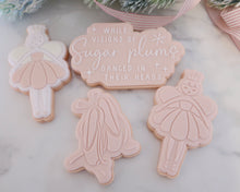 Load image into Gallery viewer, While visions of Sugar Plums Danced in Their Minds Cookie Cutter & Embosser - Made in the UK with Love from House of Toot Sweet - Just £6.50! Shop now at House of Toot Sweet