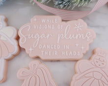 Load image into Gallery viewer, While visions of Sugar Plums Danced in Their Minds Cookie Cutter & Embosser - Made in the UK with Love from House of Toot Sweet - Just £6.50! Shop now at House of Toot Sweet