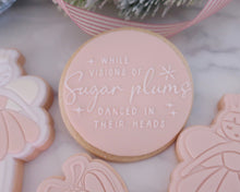 Load image into Gallery viewer, While Visions of Sugar Plums Danced in Their Heads Fondant Embosser - Made in the UK with Love from House of Toot Sweet - Just £6! Shop now at House of Toot Sweet