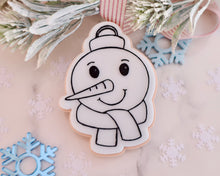 Load image into Gallery viewer, Snowman Bauble Christmas Cookie Cutter / Embosser - Made in the UK with Love from House of Toot Sweet - Just £6! Shop now at House of Toot Sweet