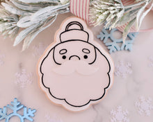 Load image into Gallery viewer, Santa Bauble Christmas Cookie Cutter / Embosser - Made in the UK with Love from House of Toot Sweet - Just £6! Shop now at House of Toot Sweet