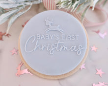 Load image into Gallery viewer, Baby's First Christmas Fondant Embosser - Made in the UK with Love from House of Toot Sweet - Just £6! Shop now at House of Toot Sweet