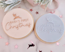 Load image into Gallery viewer, Baby's First Christmas Fondant Embosser - Made in the UK with Love from House of Toot Sweet - Just £6! Shop now at House of Toot Sweet