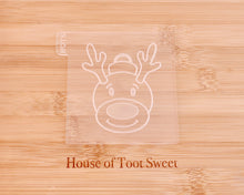 Load image into Gallery viewer, Rudolph Reindeer Bauble Christmas Cookie Cutter / Embosser - Made in the UK with Love from House of Toot Sweet - Just £6! Shop now at House of Toot Sweet