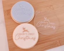 Load image into Gallery viewer, Baby's First Christmas Fondant Embosser - Made in the UK with Love from House of Toot Sweet - Just £6! Shop now at House of Toot Sweet