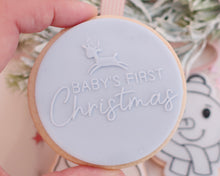Load image into Gallery viewer, Baby's First Christmas Fondant Embosser - Made in the UK with Love from House of Toot Sweet - Just £6! Shop now at House of Toot Sweet