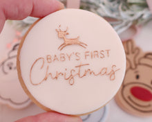Load image into Gallery viewer, Baby's First Christmas Fondant Embosser - Made in the UK with Love from House of Toot Sweet - Just £6! Shop now at House of Toot Sweet