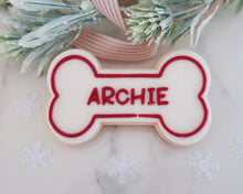 Load image into Gallery viewer, Custom Name Dog Bone Cookie Cutter / Fondant Embosser - Made in the UK with Love from House of Toot Sweet - Just £5.50! Shop now at House of Toot Sweet