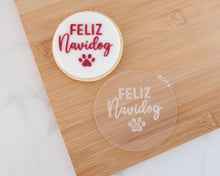 Load image into Gallery viewer, Feliz Navidog Fondant Embosser - Made in the UK with Love from House of Toot Sweet - Just £6! Shop now at House of Toot Sweet
