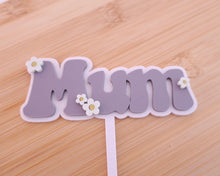 Load image into Gallery viewer, Mum Groovy Cake Topper - Made in the UK with Love from House of Toot Sweet - Just £5.50! Shop now at House of Toot Sweet