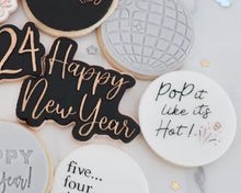 Load image into Gallery viewer, Happy New Year Cookie Cutter / Embosser - Made in the UK with Love from House of Toot Sweet - Just £6! Shop now at House of Toot Sweet