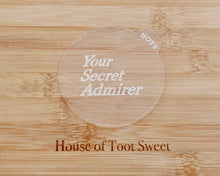 Load image into Gallery viewer, Your Secret Admirer Embosser - Made in the UK with Love from House of Toot Sweet - Just £4! Shop now at House of Toot Sweet