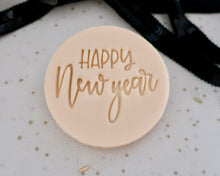 Load image into Gallery viewer, Happy New Year Fondant Cookie Stamp - Made in the UK with Love from House of Toot Sweet - Just £5! Shop now at House of Toot Sweet